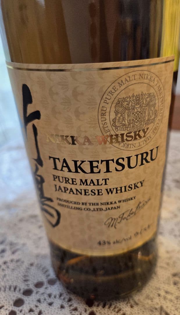 【春爛漫限定割】TAKETSURU ピュアモルトウイスキー 700ml 43%