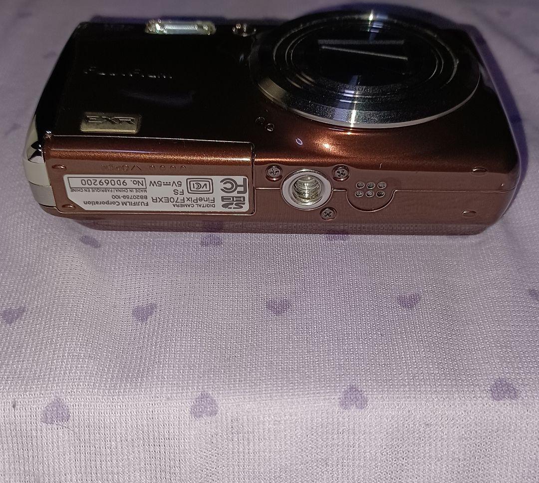 Fujifilm FINEPIX F70 EXR ブラウン デジタルカメラ