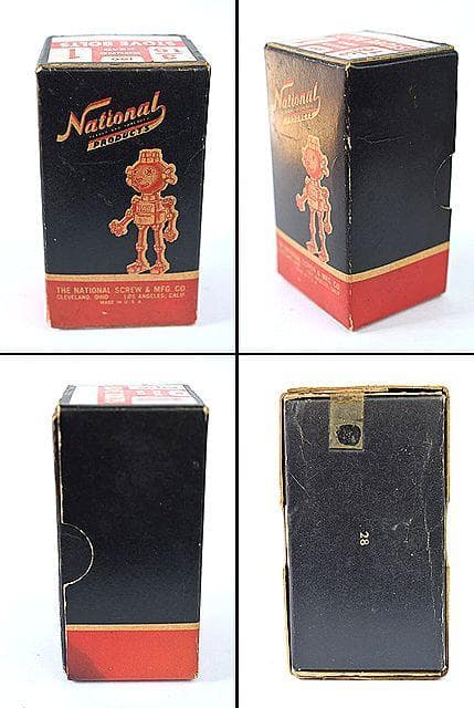 レア！ 50’s NAT ナット ナショナルスクリュー ビンテージ BOX 空箱