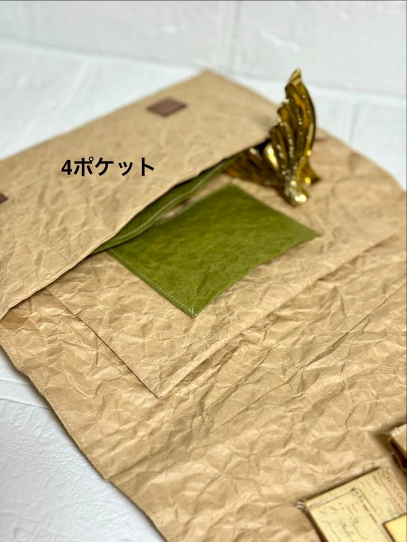 おすそ分けファイル　コラージュ素材収納　蛇腹ファイル　クラフトバッグ