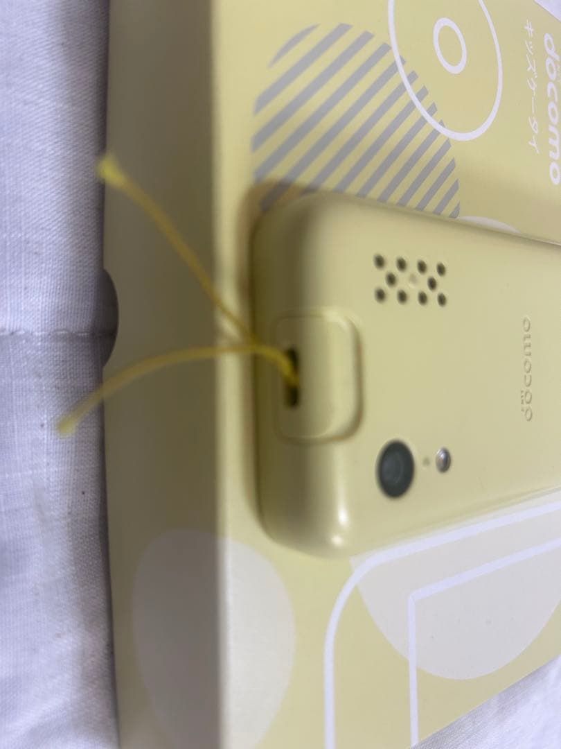 ときこ　docomoキッズ携帯 KY-41C イエロー 箱・説明書あり