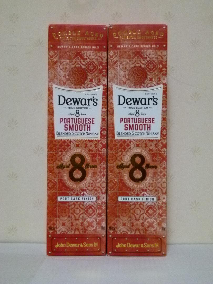 デュワーズ Dewar's 8年 Portuguese Smooth 2本セット